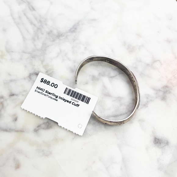 HMIJ • Sterling Inlayed Cuff Bracelet - Picture 6 of 6